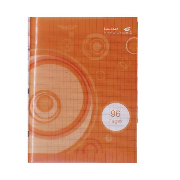 CAHIER 24*32 96P SEYES 70G POLYPRO LAUREAT