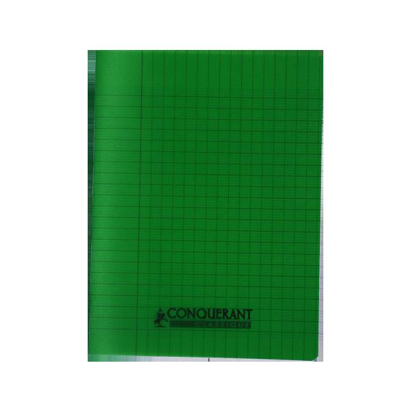 CAHIER 17*22 96P SEYES 90G POLYPRO CONQUERANT