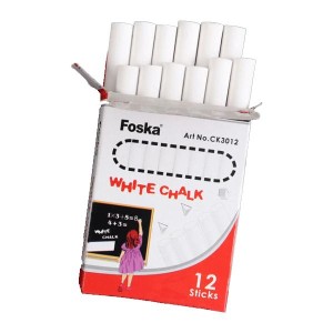 CRAIE BLANCHE FOSKA BOITE D 12 CK3012