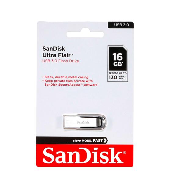 FLASH DISK SANDISK ULTRA FLAIR 3.0 16GB