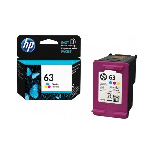 CARTOUCHE HP 63 COULEUR