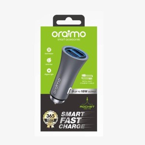 ORAIMO CAR CHARGER OCC-71D DUAL USB BLK 10302076 0101326 /U