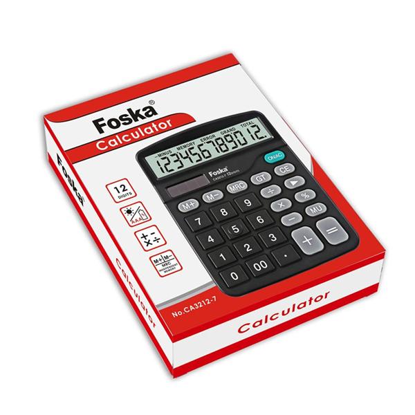 CALCULATRICE FOSKA 12CHIFFRES CA3312-3 FOSKA