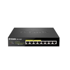 SWITCH DLINK DGS-1008P 8PORTS 10/100/1000 POE