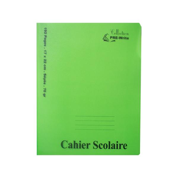 CAHIER PREWRITE COLLECTION 17*22 192P SEYES