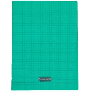 CAHIER CALLIGRAPHE PP 24*32 192P VERT