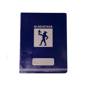 CAHIER 96P 17*22 GLADIATEUR/CH