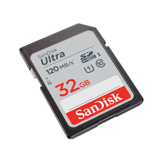 CARTE MEMOIRE SD 32GB SANDISK ULTRA CLASS 10