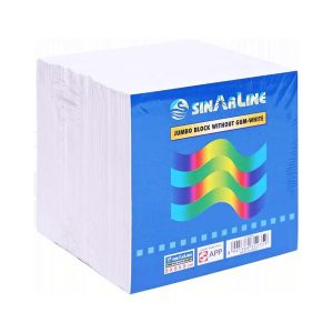 BLOC CUBE 9*9 SINARLINE SANS GOMME BLANC