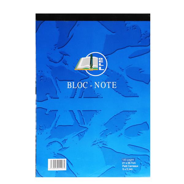 BLOC NOTE BELL A4