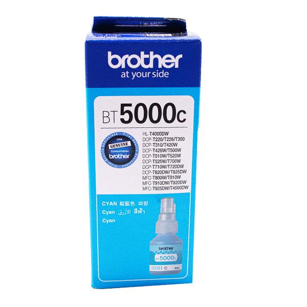 BOUTEILLE D'ENCRE BROTHER BT5000 CYAN