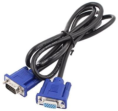 CABLE VGA HD15 M/F 1M50 INFOPRO AVEC FILTRES BOOSTERS