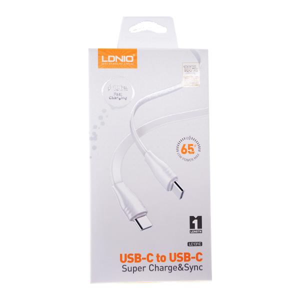 CABLE LC131C USB C TO IOS 30W 1M BLANC
