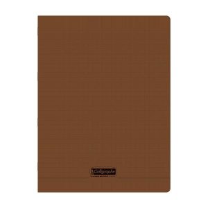 CAHIER CALLIGRAPHE PP 96P A4 MARRON