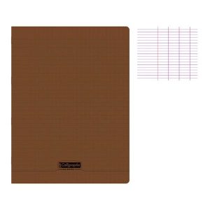 CAHIER A4 192P PP CALLIGRAPHE TRANSPARENT