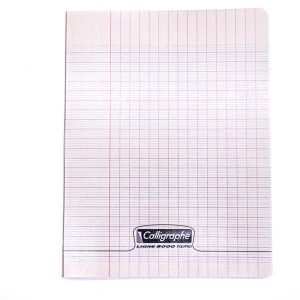 CAHIER A4 CALLIGRAPHE PP 96P TRANSPARENT