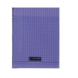 CAHIER CALLIGRAPHE PP 17*22 96P 90G VIOLET