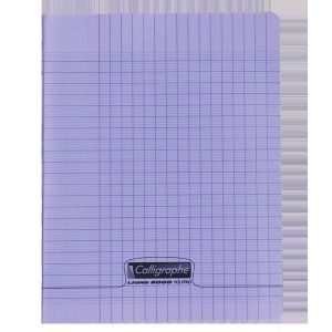 CAHIER CALLIGRAPHE PP 17*22 192P 90G VIOLET