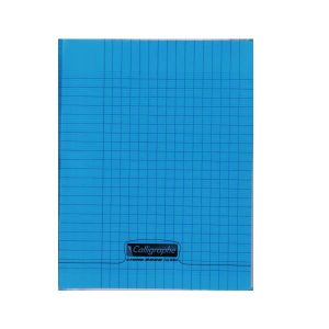 CAHIER CALLIGRAPHE PP 17*22 48P 90G BLEU