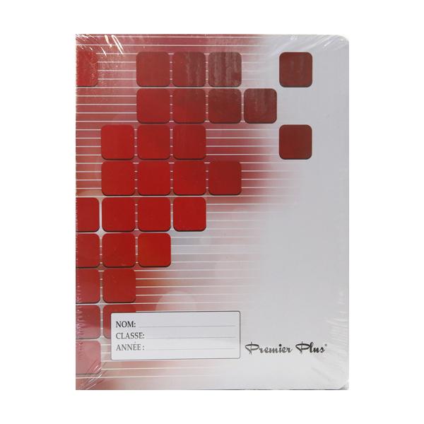 CAHIER 17*22 48P SEYES 90G POLYPRO CONQUERANT ROUGE