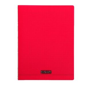 CAHIER CALLIGRAPHE PP 24*32 192P 90G ROUGE