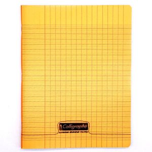 CAHIER CALLIGRAPHE PP A4 192P 90G ORANGE