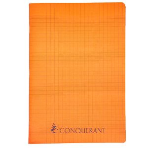 CAHIER CONQUERANT PP A4 192P ORANGE