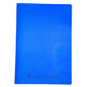 CAHIER CONQUERANT PP A4 192P BLEU