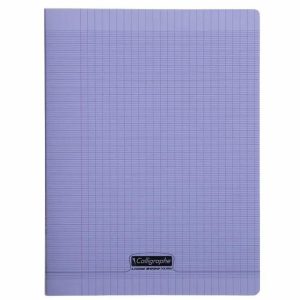 CAHIER CALLIGRAPHE PP 24*32 96P 90G VIOLET