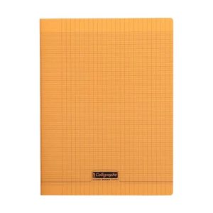 CAHIER CALLIGRAPHE PP 24*32 192P 90G ORANGE