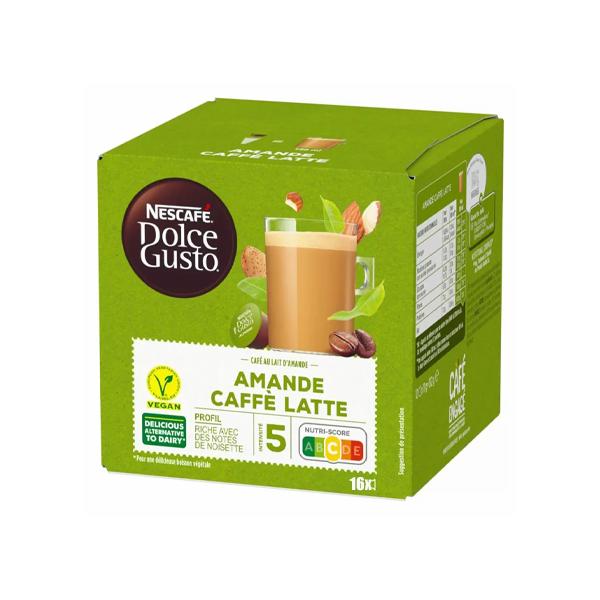 CARTOUCHE DOLCE GUSTO X16 ALMOND CAFE LATE