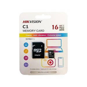 CARTE MEMOIRE MICRO SD 16GB HIKVISION