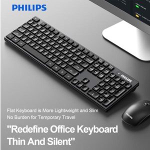 CLAVIER + SOURIS PHILIPS C315 QWERTY WIRELESS /MDT