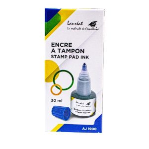 ENCRE A TAMPON LAUREAT BLEU