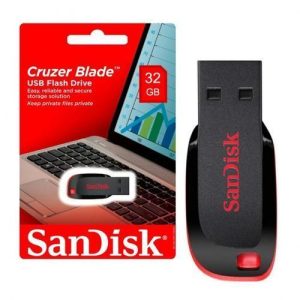 FLASH DISK SANDISC 32GB CRUZER BLADE /N