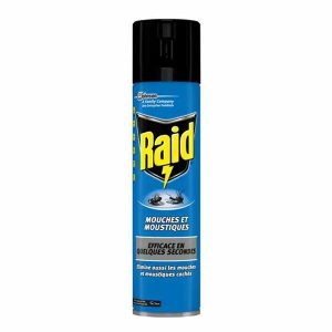 INSECTICIDE RAID MOUCHE-MOUSTIQUE 400ML