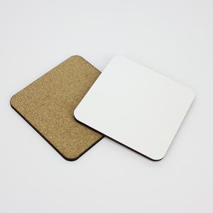 MDF COASTER CARREE - SOUS VERRE