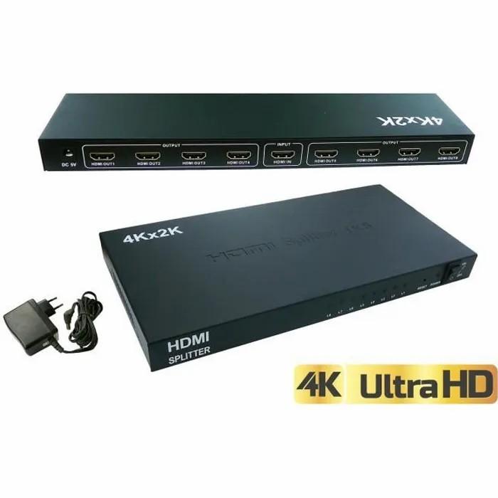 SPLITTER HDMI 8 PORTS HT-003 1080P 1*8 /Q