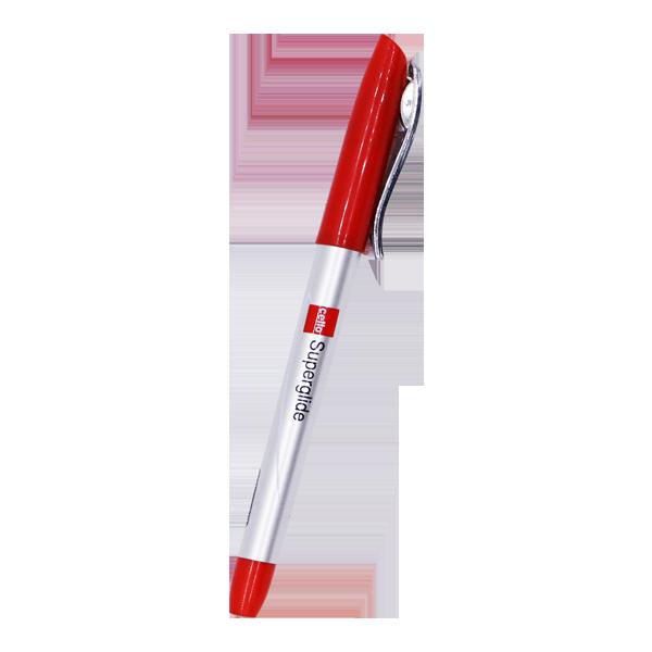 STYLO A BILLE SUPERGLIDE 1.0MM ROUGE CELLO/HYD