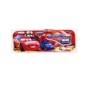 TROUSSE METAL + TAILLE CRAYON/CRAYON/GOMME PC-231