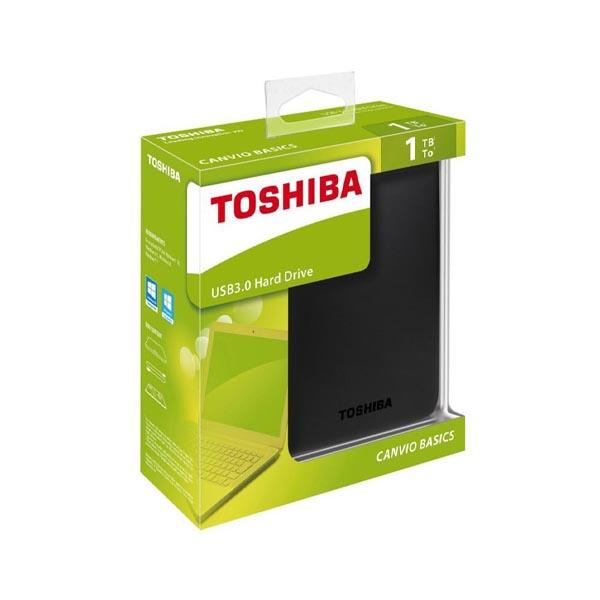 DISQUE DUR EXTERNE 2.5" 1TB TOSHIBA MOD.CANVIO BASICS USB3.0