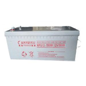 BATTERIE SOLAIRE GEL 150 AMPERES  SF-PG150 SAFARI