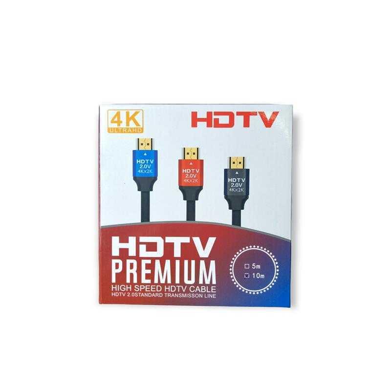 CABLE HDMI MALE/MALE 5M 4K BOX PACK /I