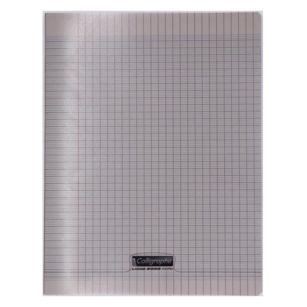 CAHIER CALLIGRAPHE PP 17*22 48P 90G TRANSPARENT