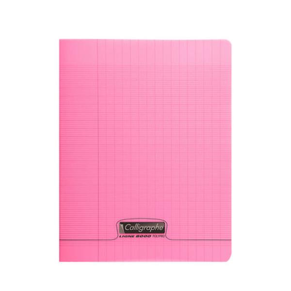 CAHIER CALLIGRAPHE 24*32 96P 90G PP ROSE