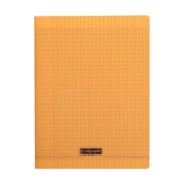 CAHIER CALLIGRAPHE PP 24*32 192P 90G ORANGE