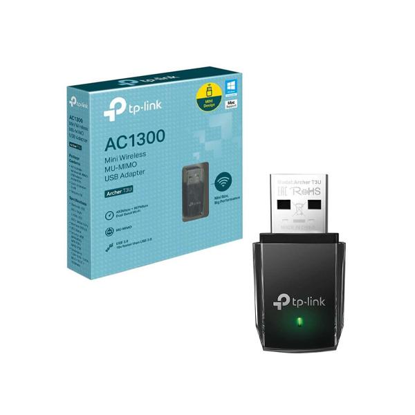 CARTE RESEAU WIFI EN USB TPLINK ARCHER MOD.T3U  (AC1300/BI-BANDE/USB3.0/MINI)