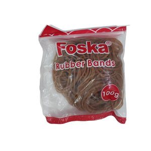 ELASTIQUE DE BUREAU MARRON 100G RB100-100C FOSKA