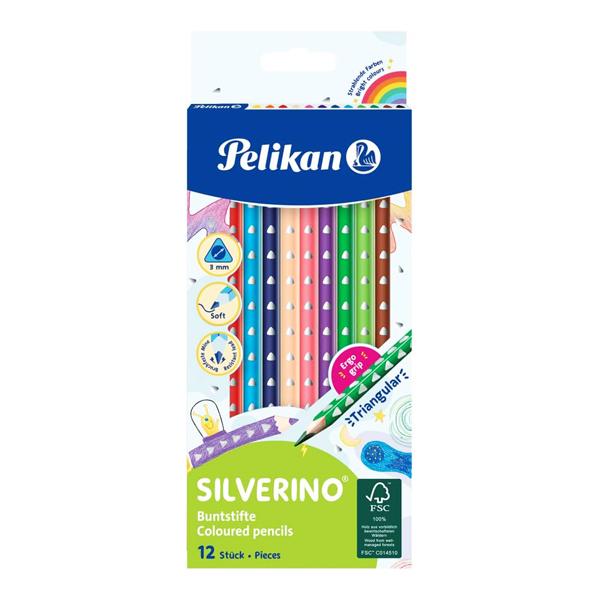 CRAYON DE COULEUR PELIKAN SILVERNO R/700634