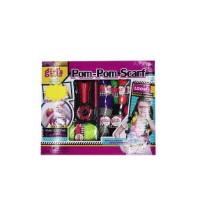 JOUET GIRLS CREATON POM POM SCRAF/B